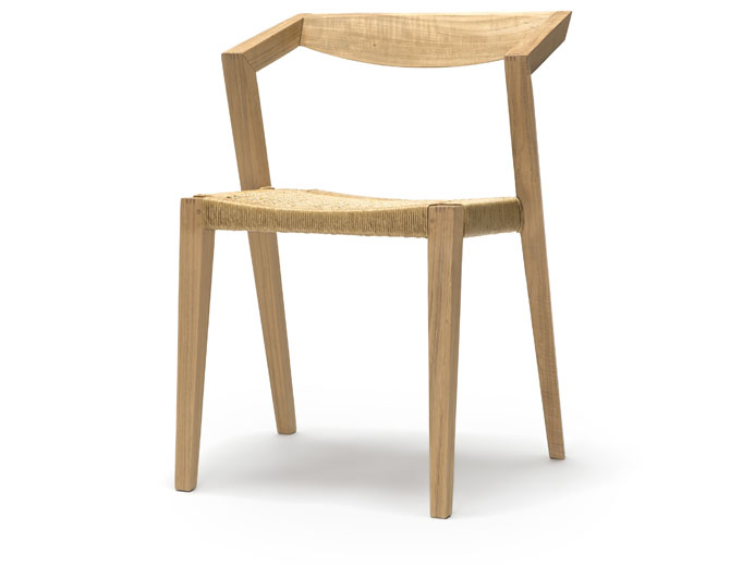 Urban chair loom - teak chair with loom seat by Jakob Berg for Feelgood ...
